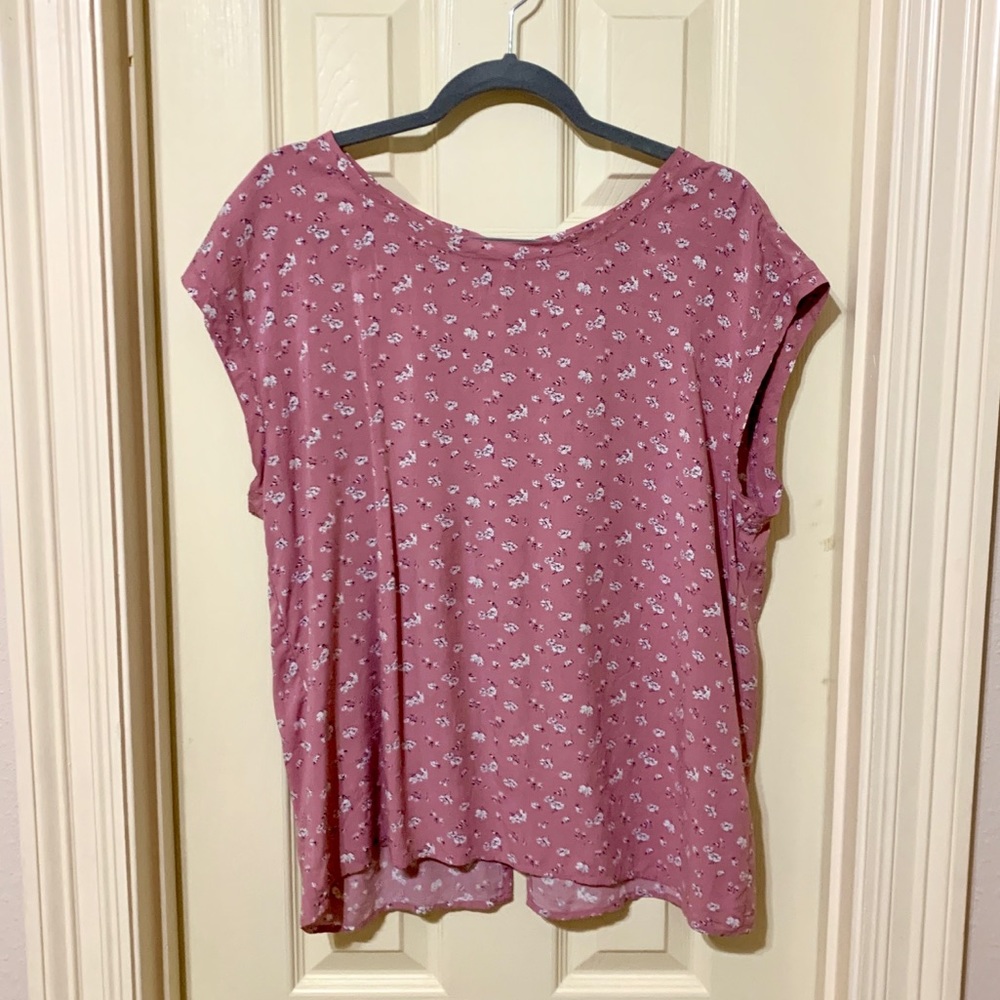 Abercrombie floral blouse